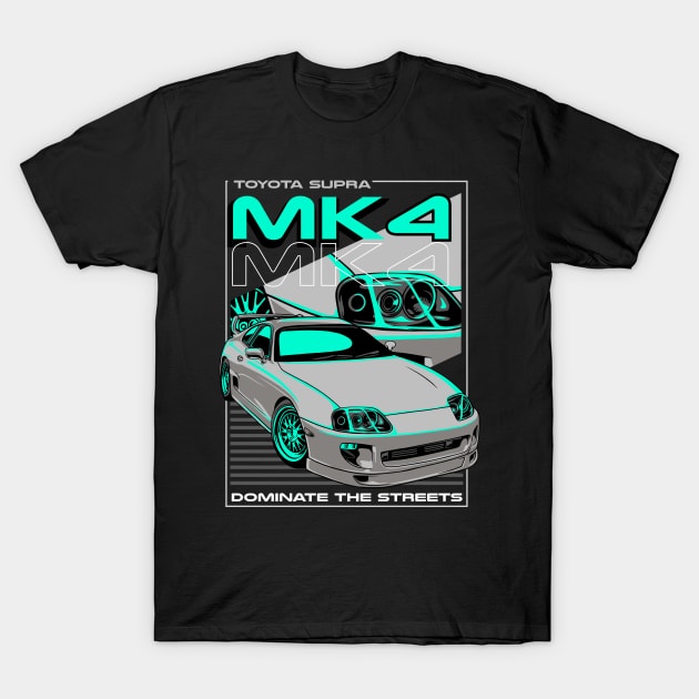 Supra MK4 T-Shirt by Harrisaputra